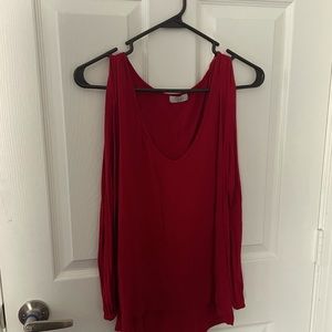 Long sleeve causal blouse